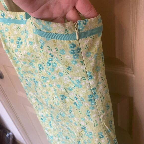 Y2k Ann Taylor floral dress adjustable straps - Picture 2 of 8